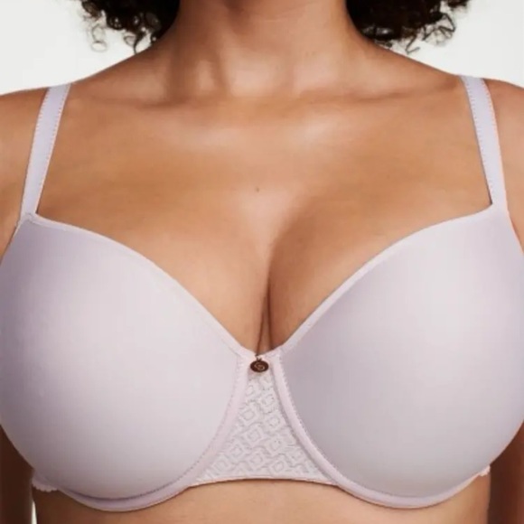 Chantelle 34G/34DDDD Lucie Lace Demi T-Shirt Bra NWOT - Picture 2 of 8